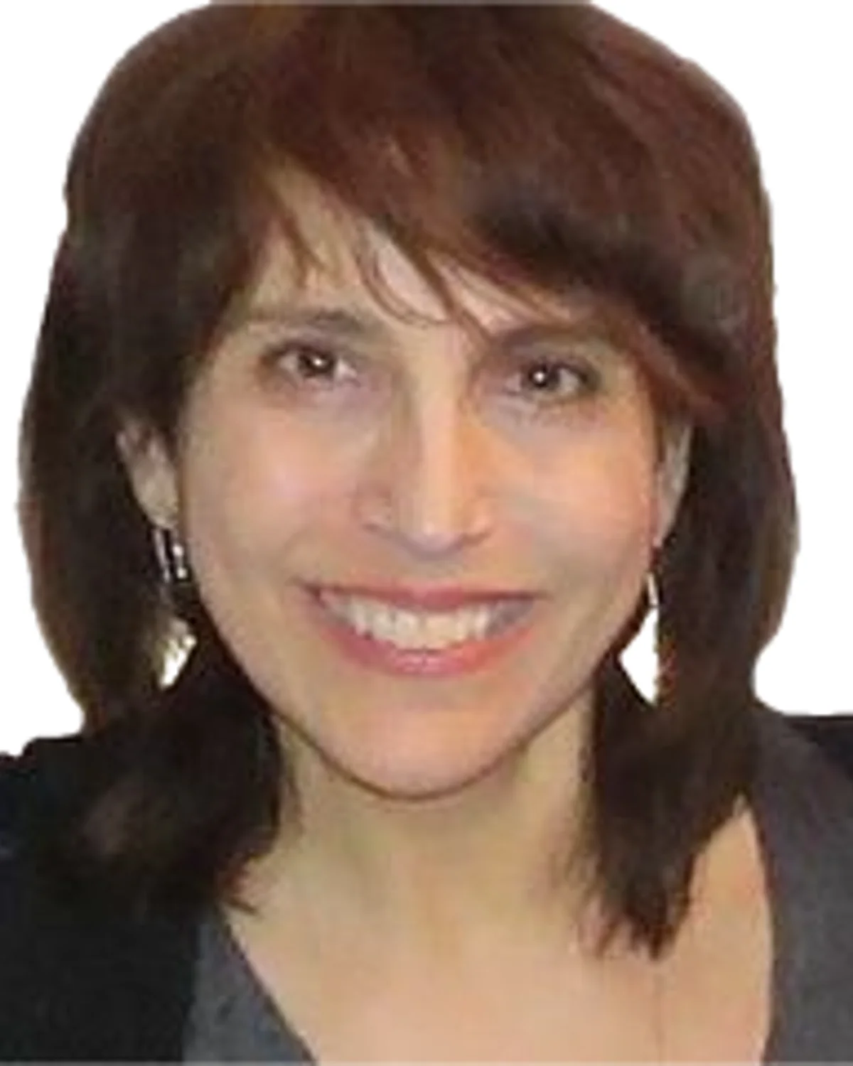 Margaret O'Sullivan, smiling